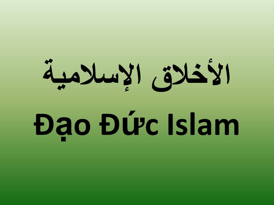 Đạo Đức Islam